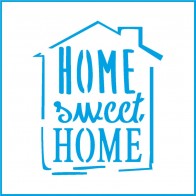 STENCIL - LAR DOCE LAR