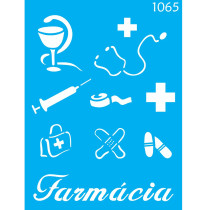 Stencil OPA Farmácia 