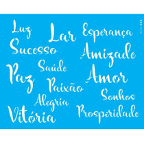 Stencil "Palavras" 