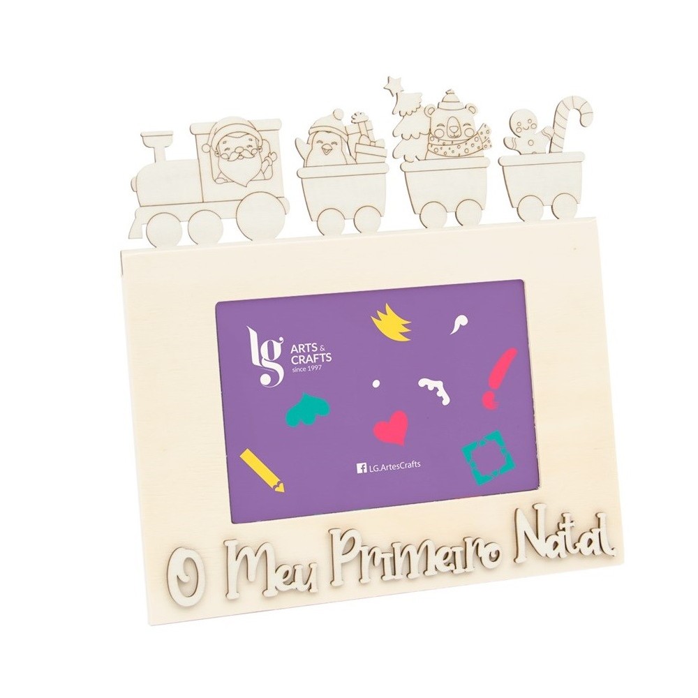 MOLDURA C/ABA O MEU PRIMEIRO NATAL