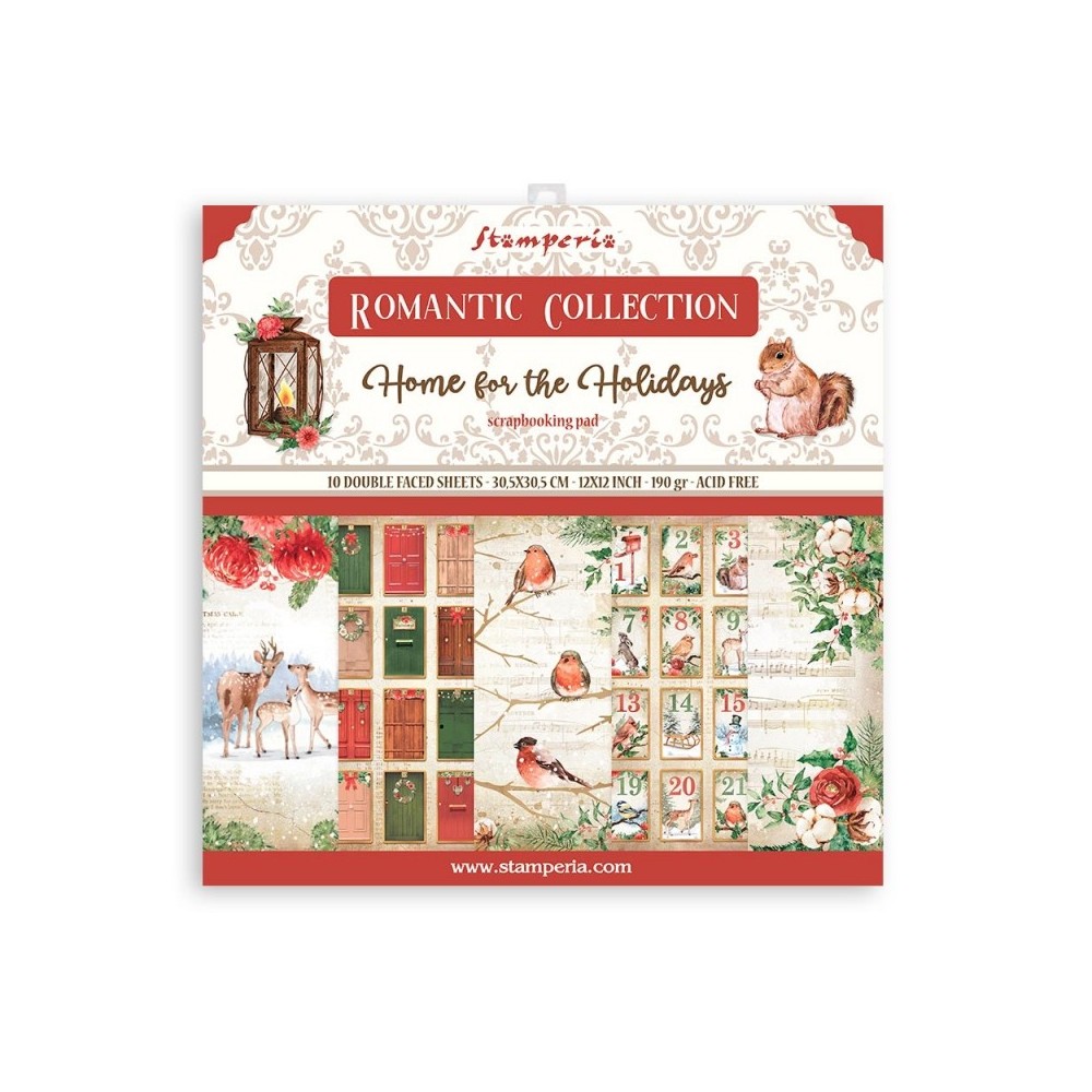 Kit de Scrapbooking Home for the Holidays Stamperia