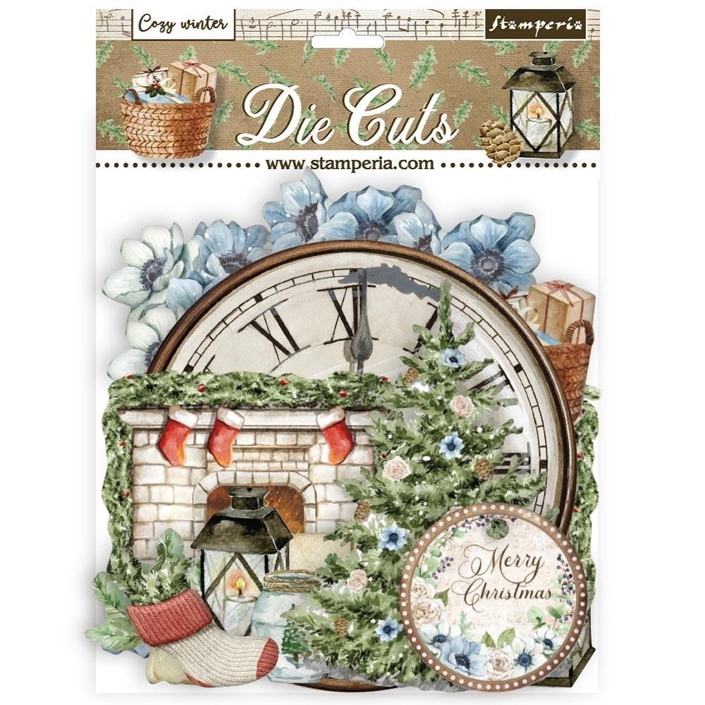 Die Cuts Romantic Cozy Winter 