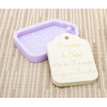 MOLDE SILICONE PLACA NATAL 