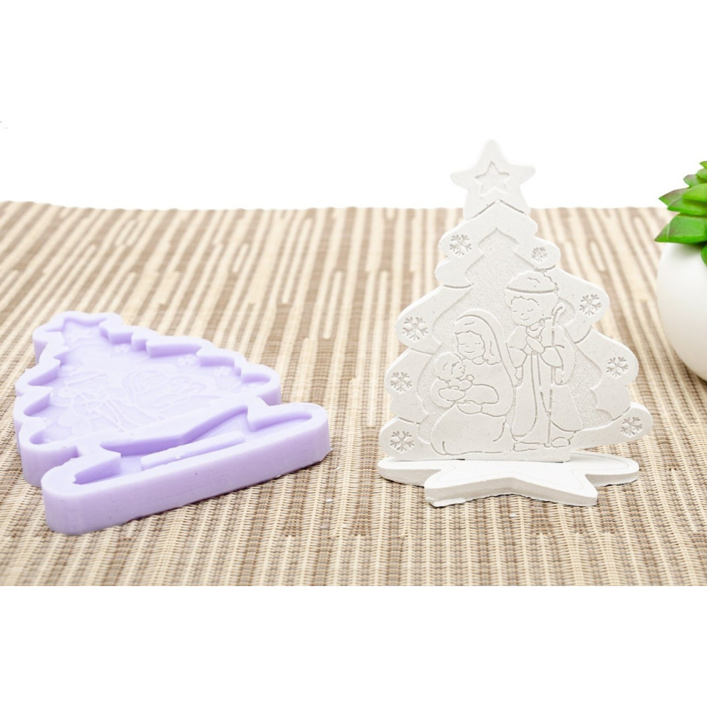 MOLDE SILICONE PINHEIRO PRESEPIO