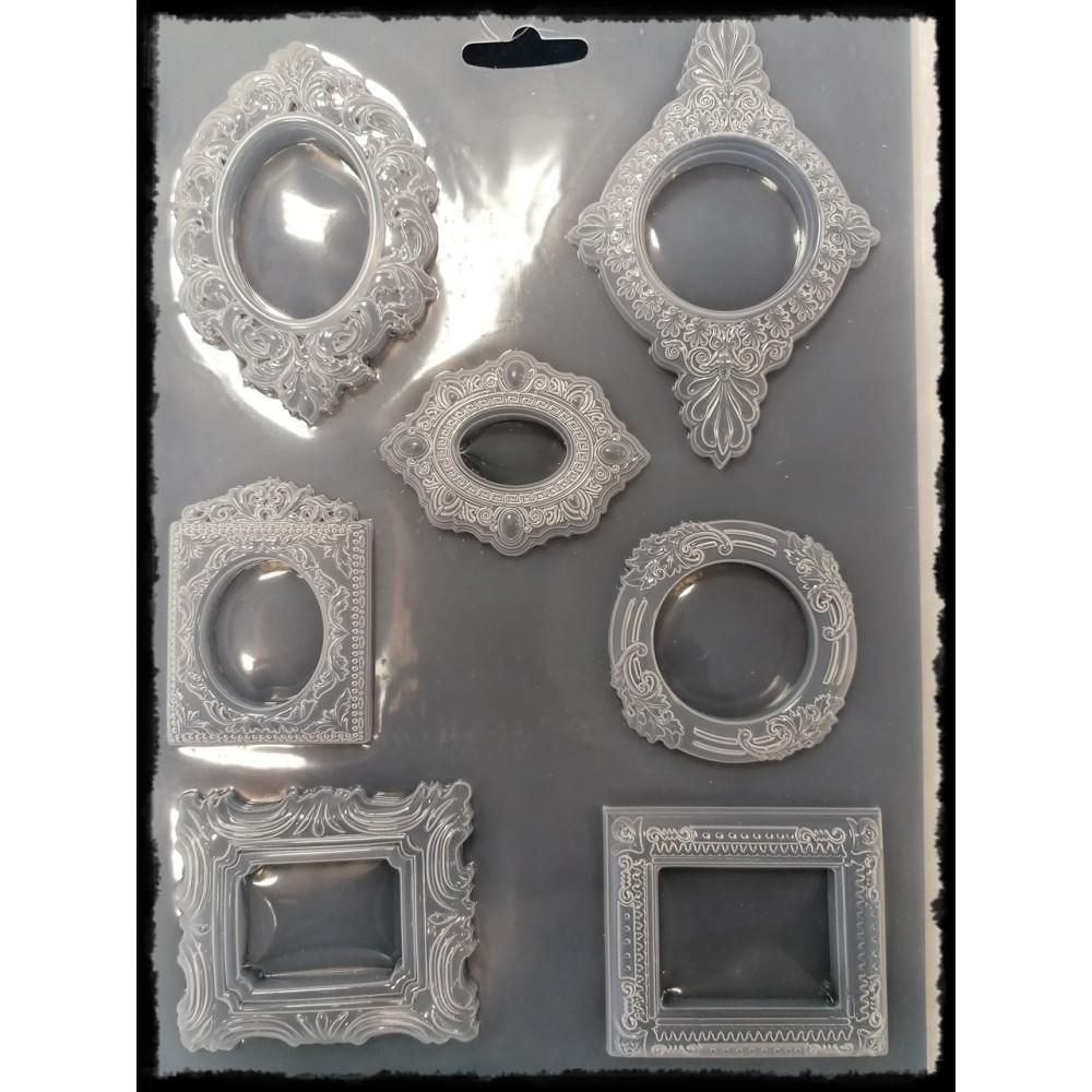 Molde A4  PVC flexível  molduras STAMPERIA