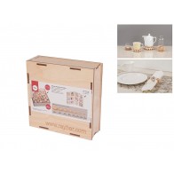 CAIXA C/BOLAS MADEIRA 