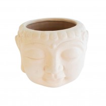 Vaso em forma Cabeça Buda Pequeno