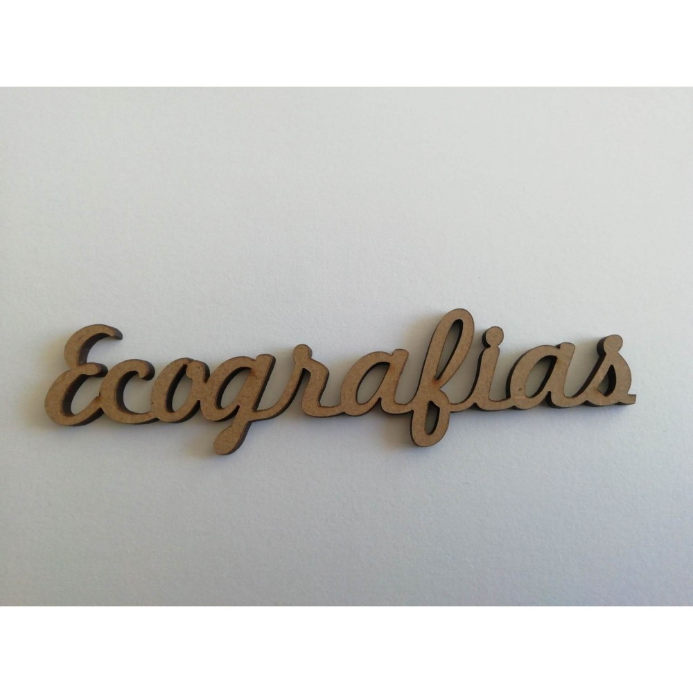PALAVRA "ECOGRAFIAS"