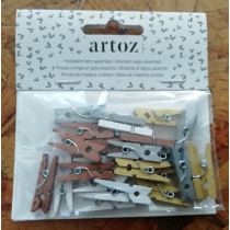 Conj. Molas Madeira  Sortidas