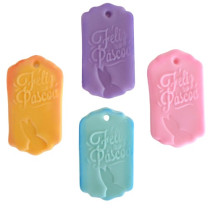 Etiqueta Pascoa  Biscuit - Cores