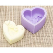 MOLDE SILICONE CORAÇOES