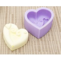 MOLDE SILICONE CORAÇOES