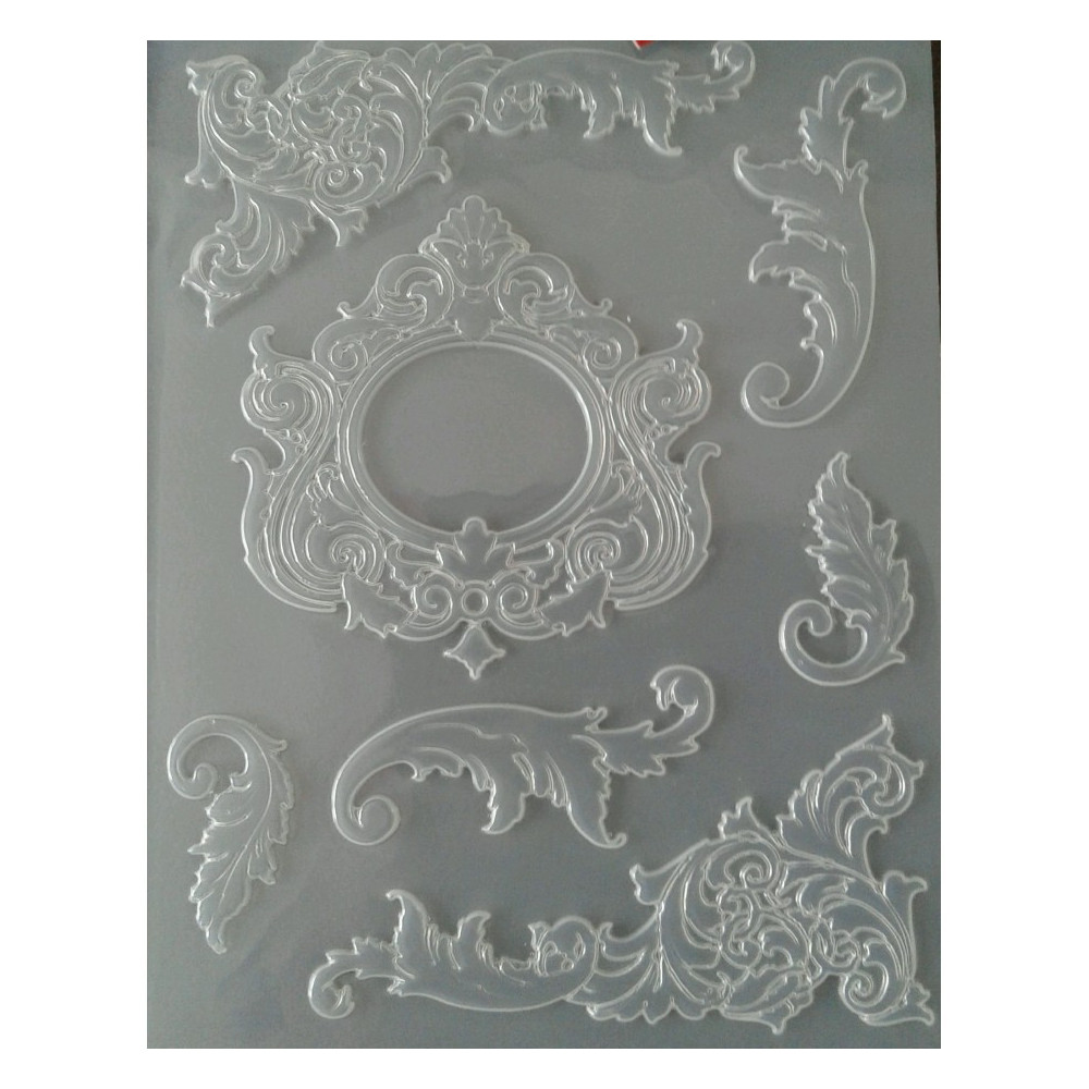 Molde A5 PVC Moldura e Cornucópias