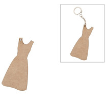 APLICAÇÃO VESTIDO PARA PORTA CHAVES