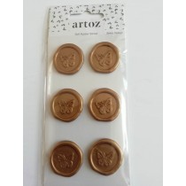 Conjunto de 4 bolas de natal