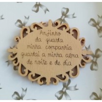 PLACA COM ORAÇÃO PERSONALIZADA