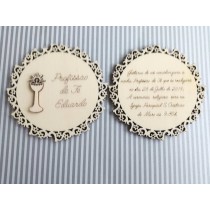  CONVITE PERSONALIZADO  EM CHOUPO