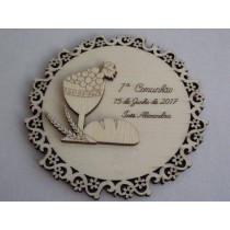 PLACA COM CÁLICE PERSONALIZADA