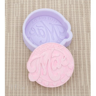 MOLDE SILICONE DIA DA MÃE 