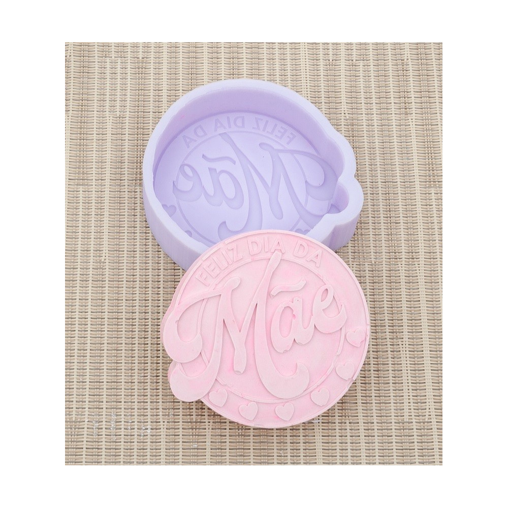 MOLDE SILICONE DIA DA MÃE 