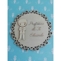  CONVITE PERSONALIZADO  EM CHOUPO