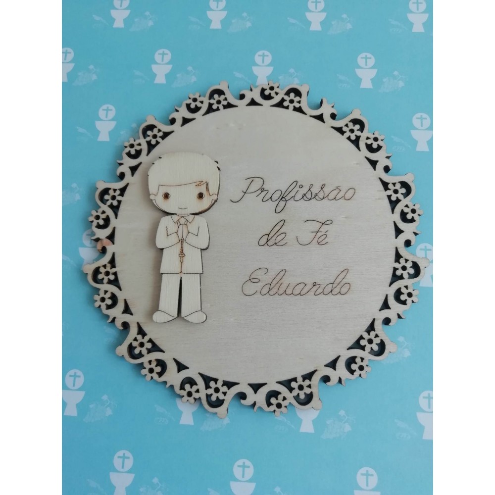  CONVITE PERSONALIZADO  EM CHOUPO