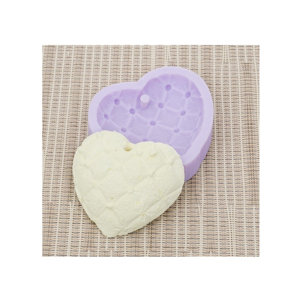 MOLDE SILICONE CORAÇÃO 4