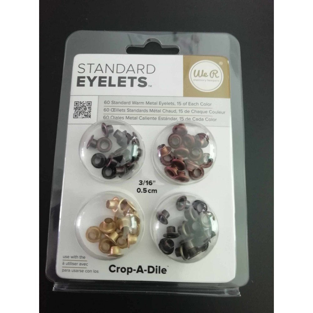 Ilhoses dourados 3/16 100 unidades