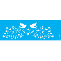 Stencil Stamperia cornucópias