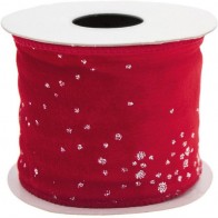 FITA VELUDO COM GLITTER  ( Várias Cores)