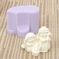 MOLDE SILICONE PRESEPIO 
