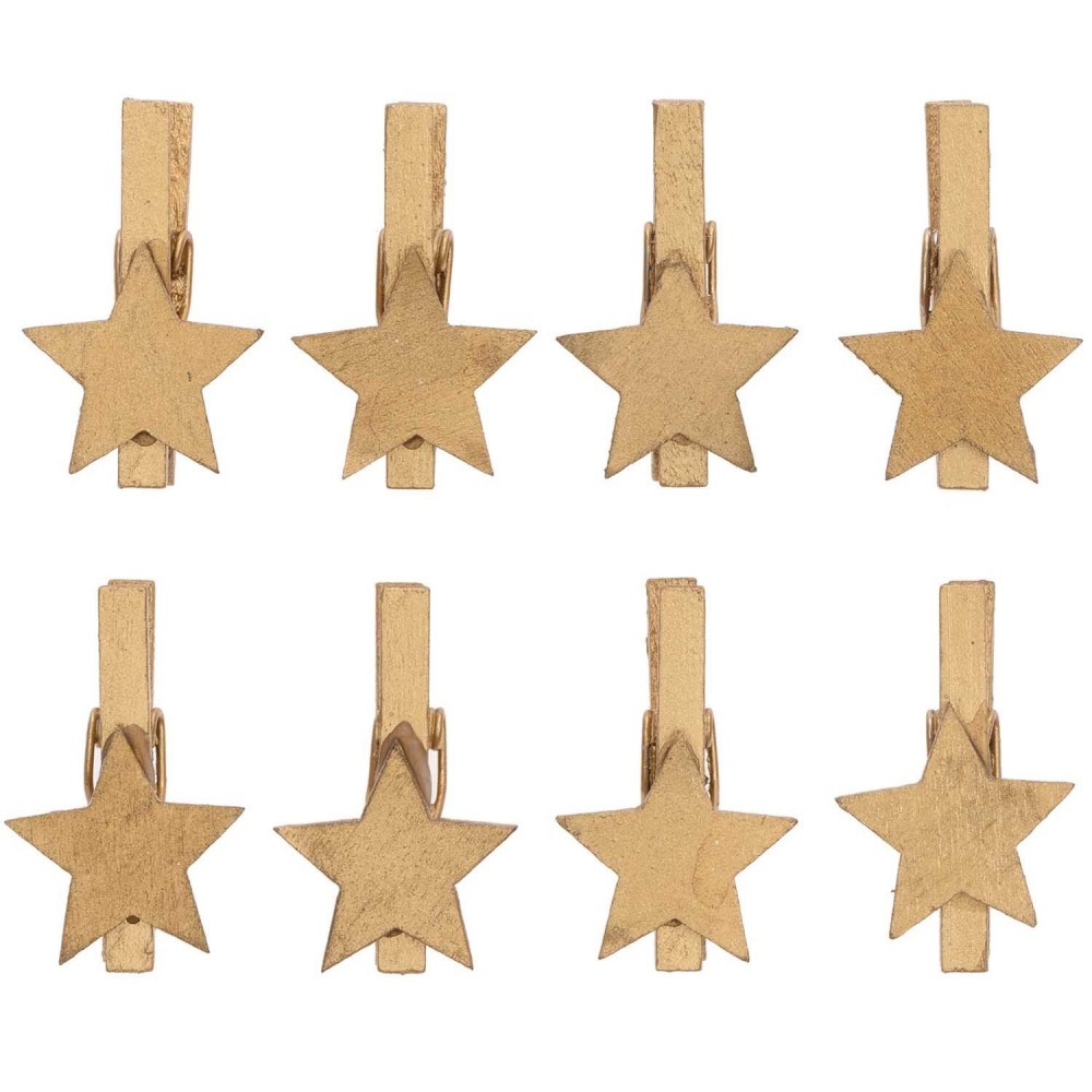 Mola Madeira com Estrela Dourada