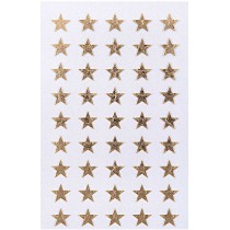 Stickers Estrelas Douradas  10mm