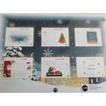 Livro/Albúm de NATAL EM FAMILIA c/ caixa Dourada