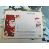 Livro/Albúm de NATAL EM FAMILIA c/ caixa Dourada