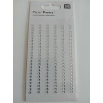 Stikers  Strass Pedras Cristal  3mm