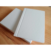 Livro/Albúm Metálico Branco  c/ Caixa
