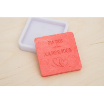 MOLDE SILICONE DIA NAMORADOS 