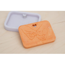 MOLDE SILICONE MÃOS 