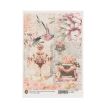 Papel de Arroz  - Vintage