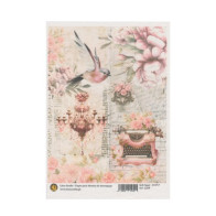 Papel de Arroz  - Vintage