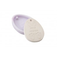 MOLDE SILICONE FELIZ PASCOA