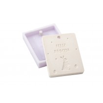 MOLDE SILICONE FELIZ PASCOA