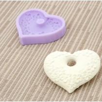 MOLDE SILICONE CORAÇAO