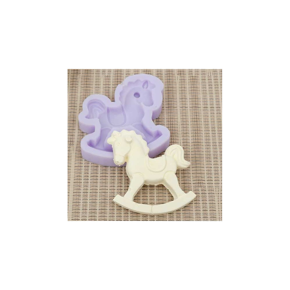 MOLDE SILICONE CAVALINHO