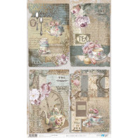 PAPEL ARROZ HOME&DECO TEA