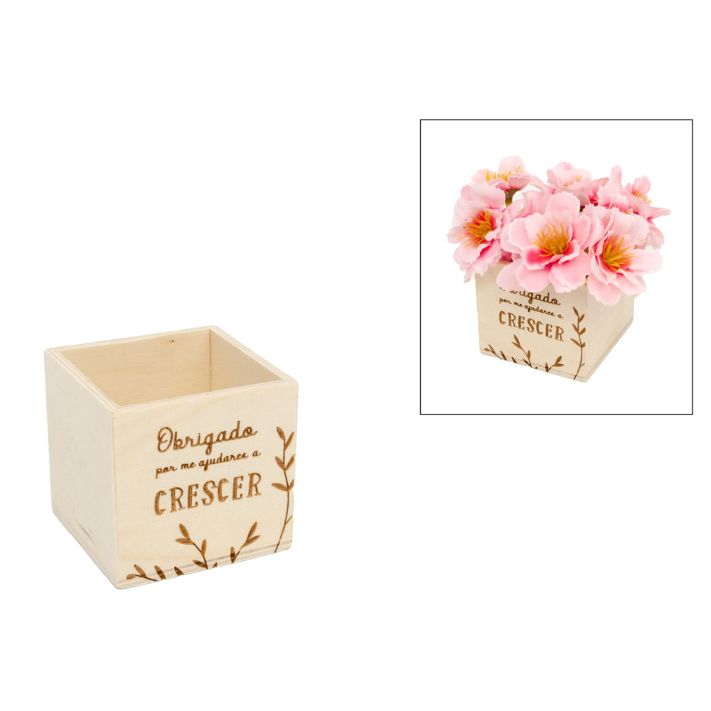 LEMBRANÇA PROFESSORA VASO C/ FRASE