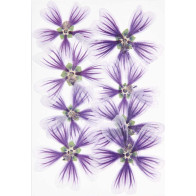 Flores Secas Malva Violeta