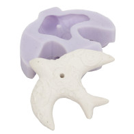 MOLDE SILICONE ANDORINHA