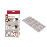 MOLDE SILICONE 15 PENDENTES